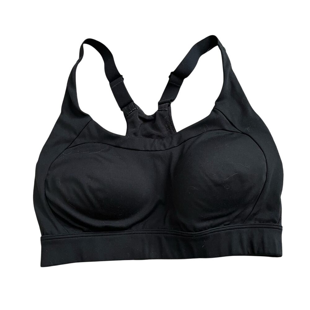 Gymshark Small Black Padded Medium Support Workout Sports Bra